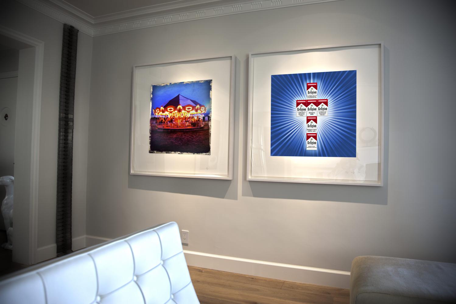 Carousel + Religion: Hazardous to Your Health - 20"x20" $600 each